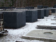 Plac produkacja szamb betonowych Białogard